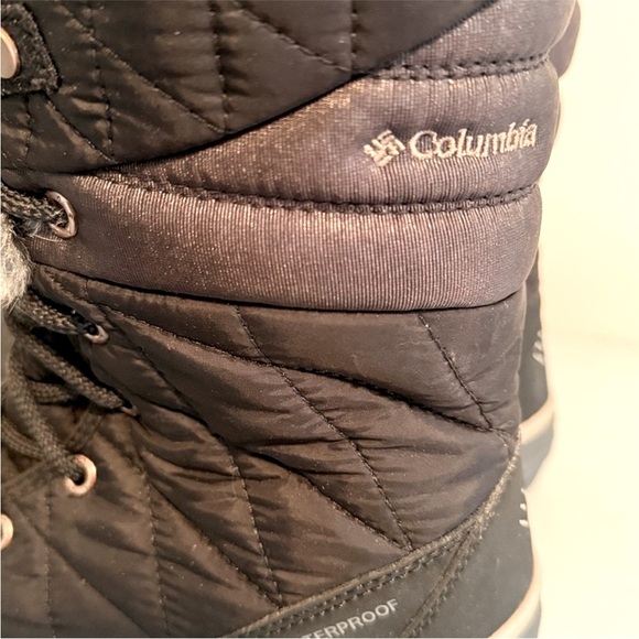 NWOT Columbia Sportswear Women's Heavenly
Omni-Heat Lace Up Black Winter Boots 8 - Picture 8 of 10